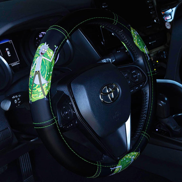 Rick and Morty Steering Wheel Cover