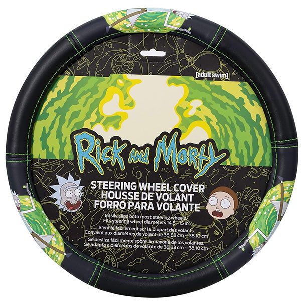 Rick and Morty Steering Wheel Cover