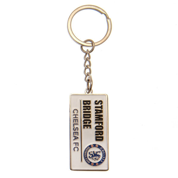 Chelsea FC Street Sign Keychain
