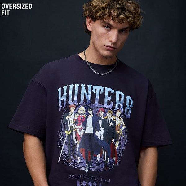 Solo Leveling Hunters Oversized T-Shirt