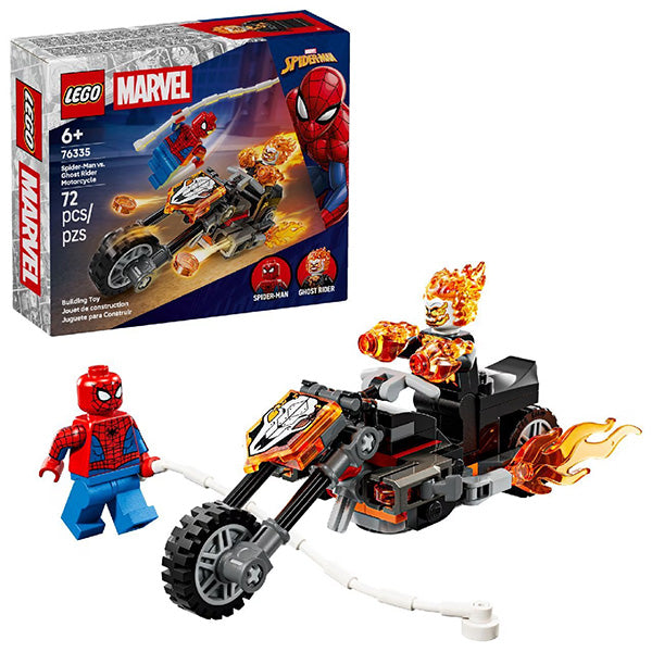 Spider-Man vs. Ghost Rider Motorcycle LEGO