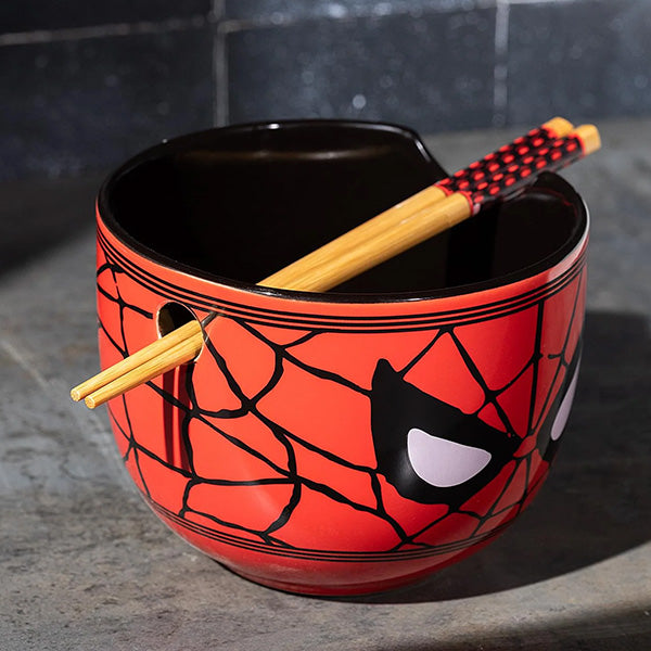 Spider-Man Face Ramen Bowl
