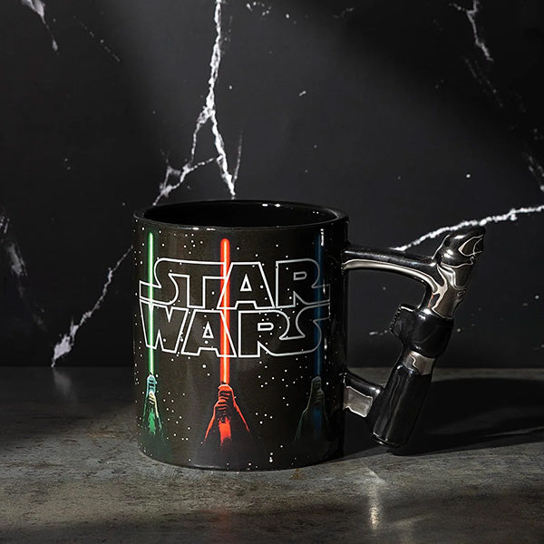 Star Wars Lightsabers With Sculpted Handle Mug