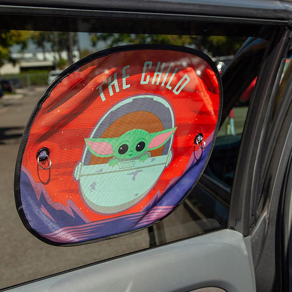 Star Wars Mandalorian 2 Piece Window Sunshade
