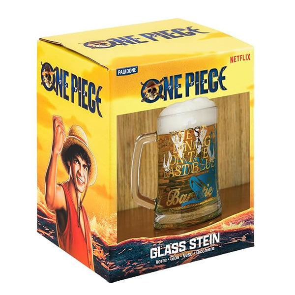One Piece Stein Glass