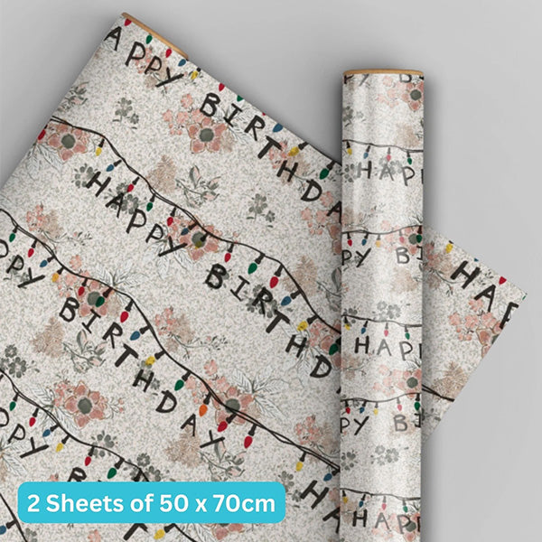 Stranger Things Gift Wrap