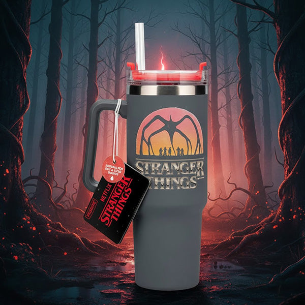 Stranger Things Insulated Cup and Straw