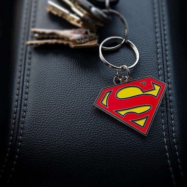 Superman Shield Keychain