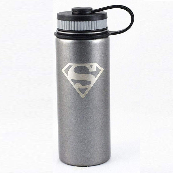 Superman Logo Water Bottle