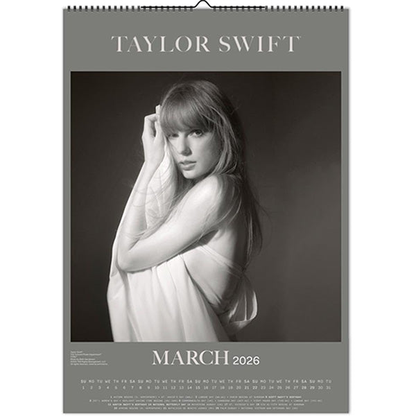 Taylor Swift A3 Calendar 2026