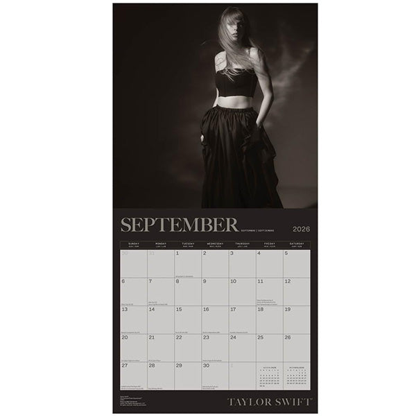 Taylor Swift Square Calendar 2026