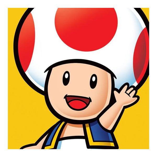 Super Mario Square Wall Art