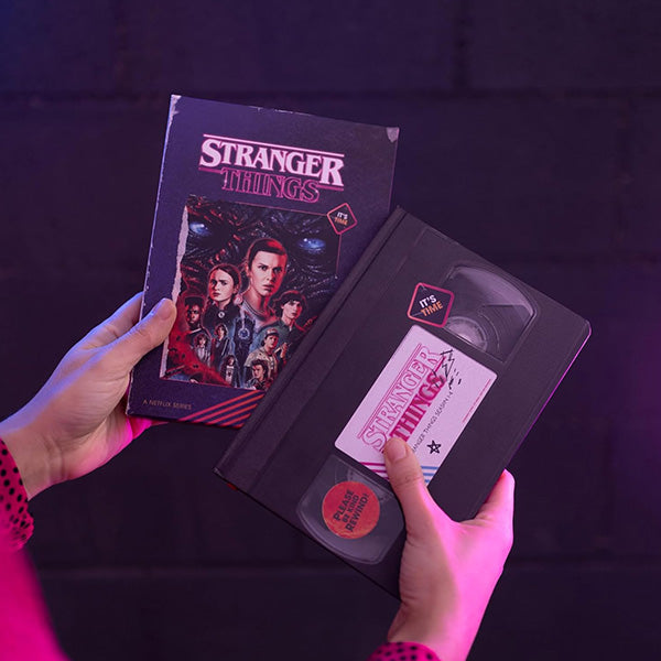 Stranger Things VHS Notebook