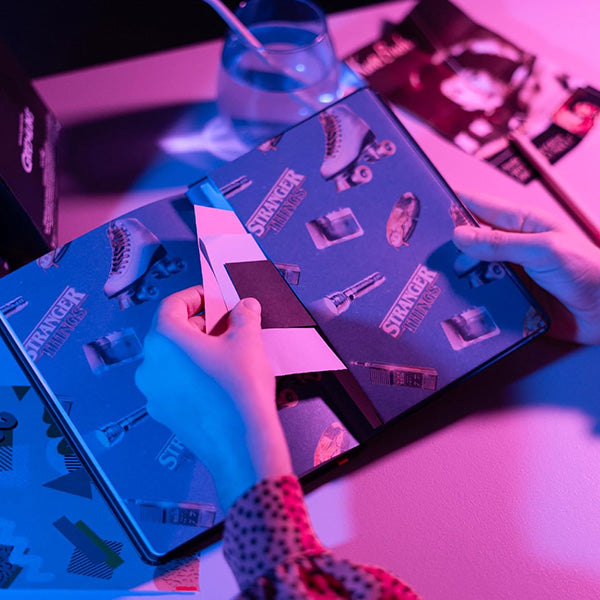 Stranger Things VHS Notebook