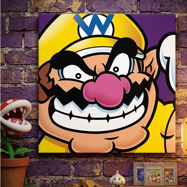 Super Mario Square Wall Art