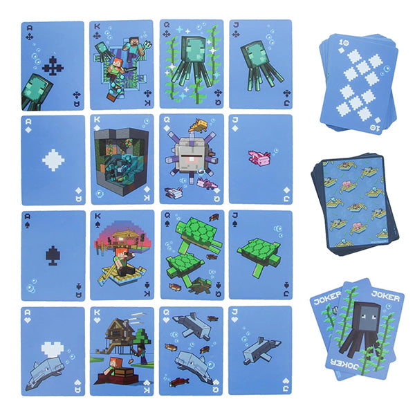 Minecraft Waterproof Playing Cards