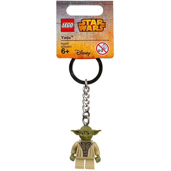 Yoda LEGO Keychain