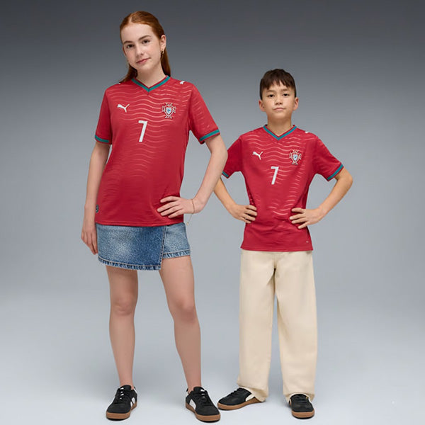 Portugal Home Ronaldo Youth Jersey 26/27