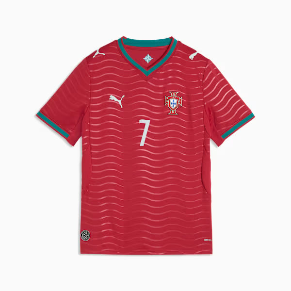 Portugal Home Ronaldo Youth Jersey 26/27