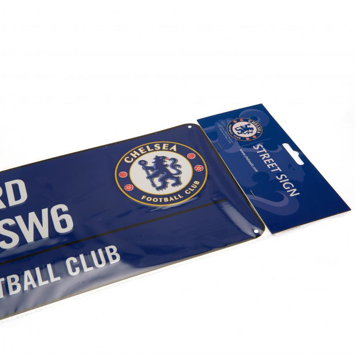 Chelsea FC Coloured Street Sign