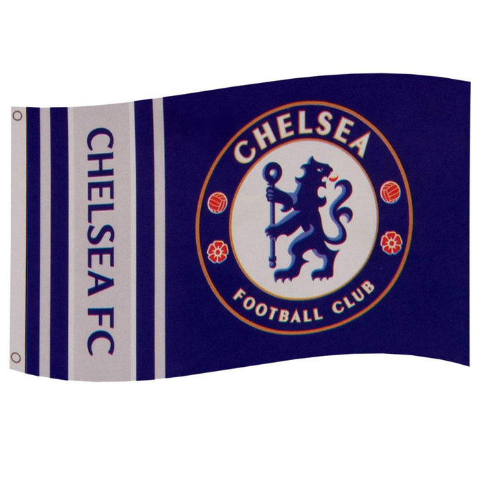 Chelsea FC Stripe Flag