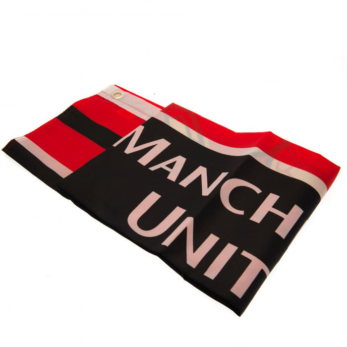 Manchester United FC Stripe Flag