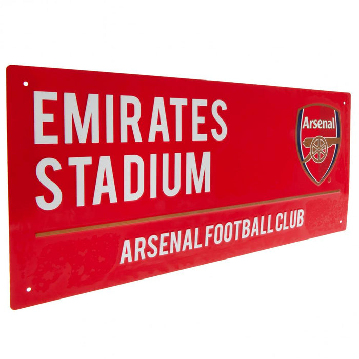 Arsenal FC Colour Street Sign