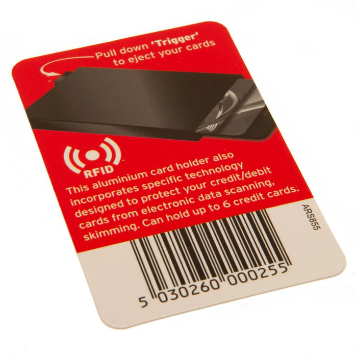 Arsenal FC RFID Aluminum Card Case