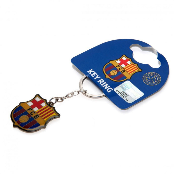 Barcelona Crest Keychain