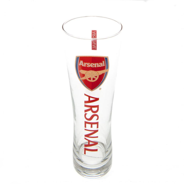 Arsenal FC Tall Pint Glass