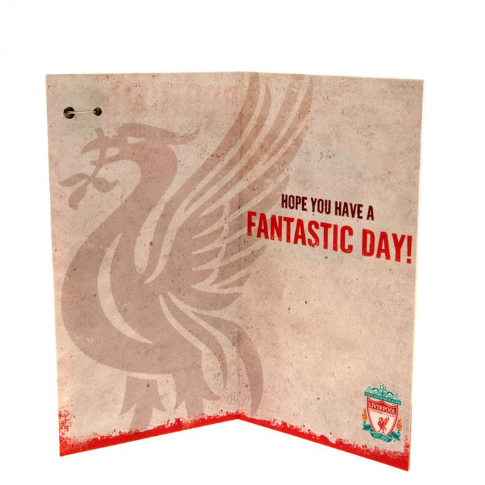 Liverpool FC Brother Birthday Card