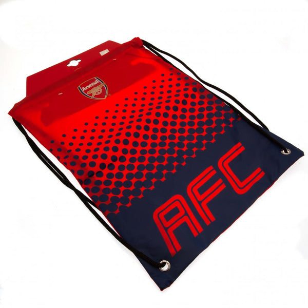 Arsenal FC Fade Backpack – Official Licensed Football Bag For School & Travel