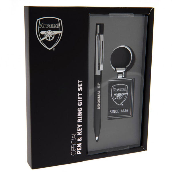 Arsenal FC Pen and Keychain Set