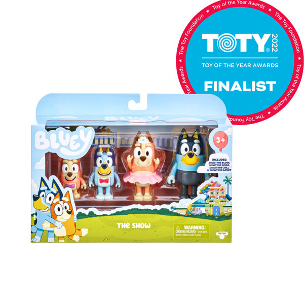 Bluey The Show 4 Pack Assortment