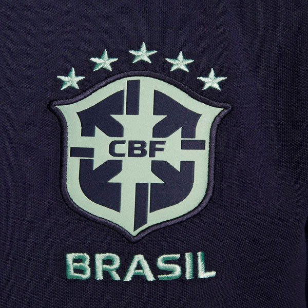 Brazil Nike Navy 22 23 Polo Trinidad and Tobago Fan Zone