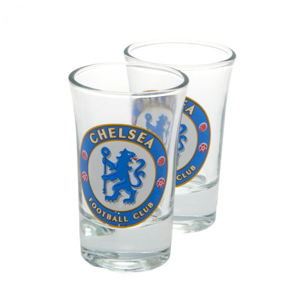 Chelsea FC 2 pack Shot Glass