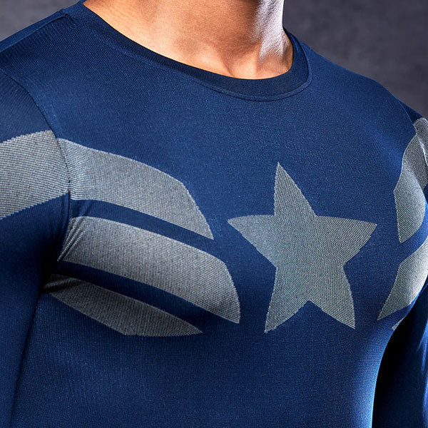 Captain America Base Layer The Suit T-Shirt