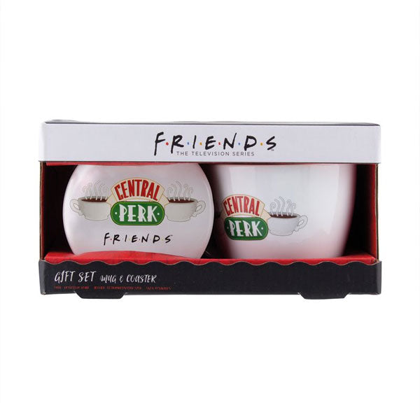Friends Central Perk Mug and Coaster Set