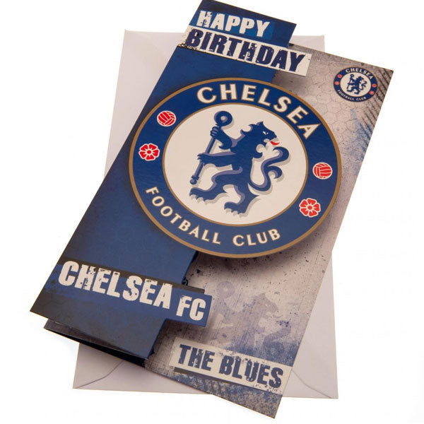Chelsea FC Birthday Card The Blues
