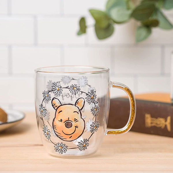 Winnie The Pooh Glitter Mug