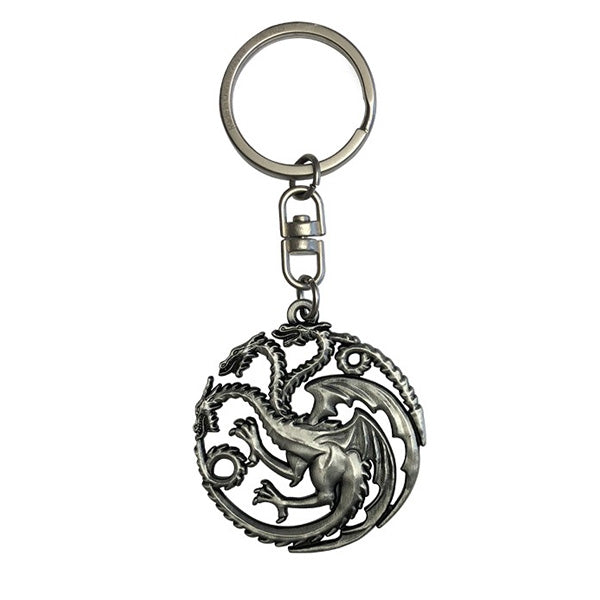 Game of Thrones Targaryen Sigil 3D Keychain