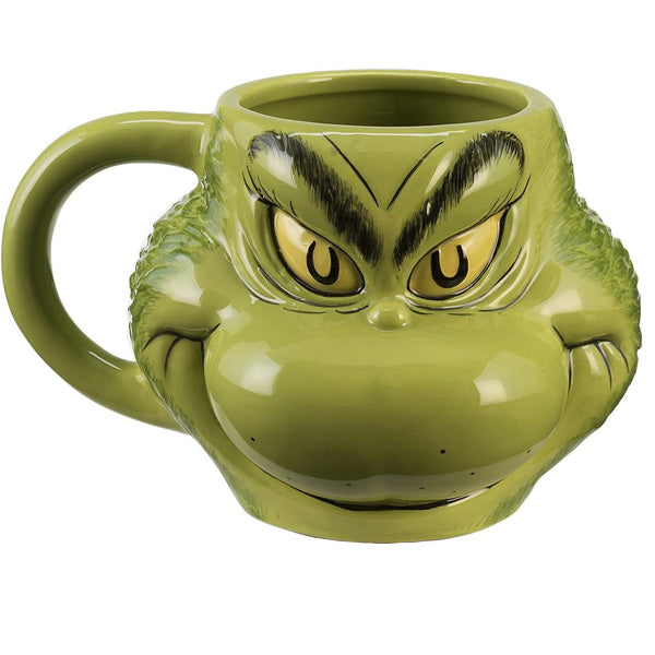Grinch Sculpted Mug