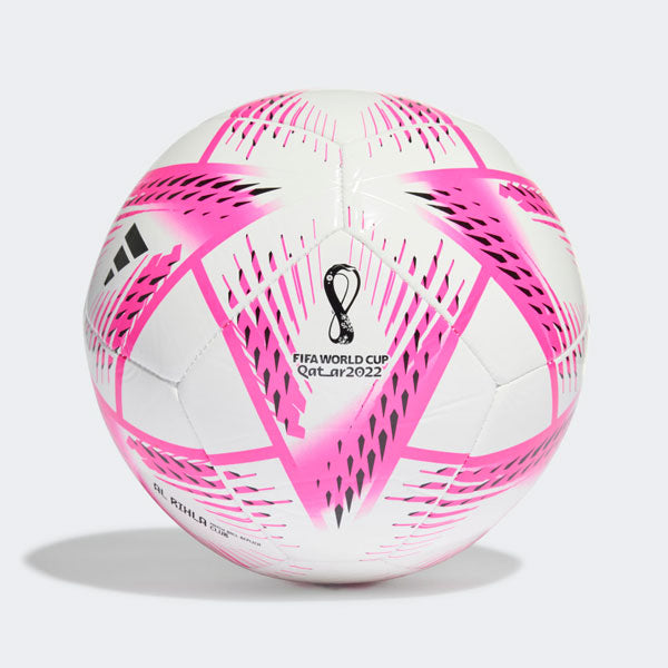 Adidas Al Rihla White and Pink Football