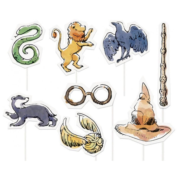 Harry Potter Photo Props 8 pack