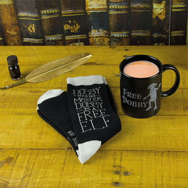 Harry Potter Free Dobby Mug and Sock Set