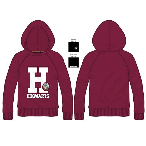 Harry Potter Hogwarts Red Hoodie Trinidad and Tobago Fan Zone