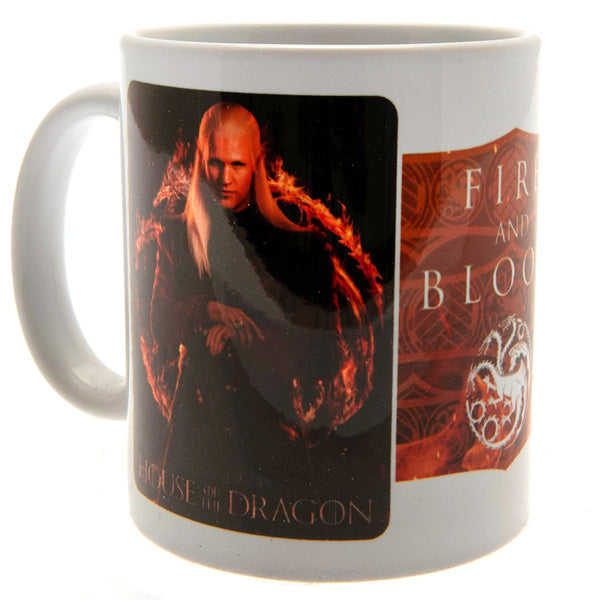 House Of The Dragon Fire And Blood Mug