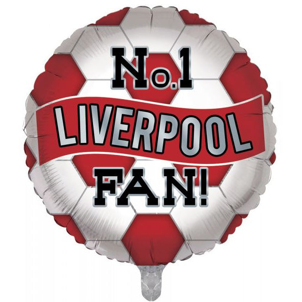Liverpool FC No.1 Fan 18" Foil Balloon Trinidad and Tobago — Fan Zone