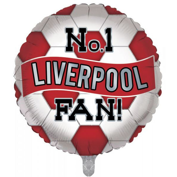 Liverpool FC No.1 Fan 18" Foil Balloon