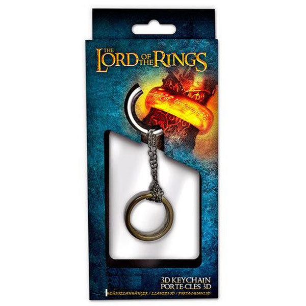 Lord of The Rings One Ring 3D Keychain